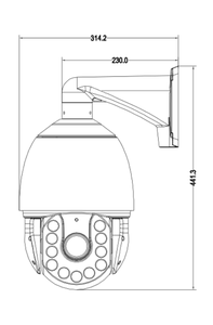 360 Completo °   Cámara de Red PTZ con Visión Nocturna de 8MP, 4G, 5G, <span class=keywords><strong>WIFI</strong></span>, 200M, para Escuelas y Parques - Product Image 4