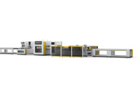 Ligne de production de corniches en mousse de polystyrène extrudé XPS 100% CO2, certifiée CE