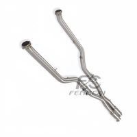 Tubo de escape intermedio OEM de alto rendimiento para BMW M5 G90 4.4T S68 Motor 2025+ de acero inoxidable, sistema de escape catback con mejora acústica