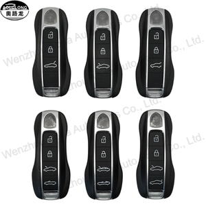 Venta al por mayor 3 botones Smart <span class=keywords><strong>Remote</strong></span> Car Keys Shell Vehicle Keys para Porsche - Product Image 5
