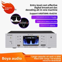 Lecteur de musique HIFI sans perte, décodage de bande maîtresse DSD, puce AK4493EQ, décodeur DAC numérique, alliage d'aluminium, écran 2"-4"