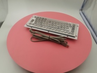 Terminal Robuste En Acier Inoxydable Mécanique Clavier Métallique Personnalisé
