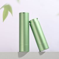 Flacon cosmétique rotatif sans air en ABS, simple, 30/50 ml, portable, rechargeable pour sérum, lotion, soins de la peau, vente en gros OEM, personnalisable
