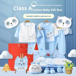 Set de Caja de Regalo para Recién Nacido de Otoño 100% Algodón Estilo Adorable para Colección de Madre y Bebé - Product Image 4