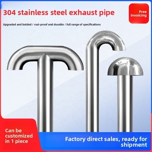 Conduit d'échange d'air extérieur en <span class=keywords><strong>acier</strong></span> inoxydable 304, tuyau de ventilation pour bâtiments industriels - Product Image 2