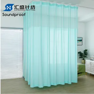 Factory customization polyester portable cubicle waterproof medical curtain for hospital