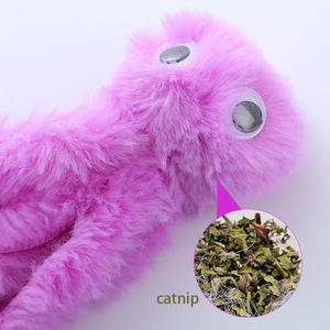 2023 новые плюшевые игрушки для жевания кошек мультяшный осьминог игрушки кошачья мята - Product Image 2