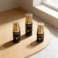 Flacon pompe sans air rechargeable jetable pour cosmétiques et soins de la peau, 5ml 10ml 15ml, crème pour le soin de la peau