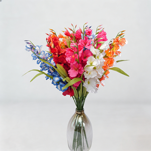 Fleurs artificielles en soie réaliste à tige unique, faites à la main, durables, pour Pâques, mariage, fête à domicile, grand vase - Product Image 3