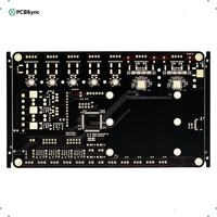Circuit imprimé multicouche Rogers RT/duroid 5880, hybride 8/12 couches avec préimprégné 6002 pour module T/R de radar à réseau phasé
