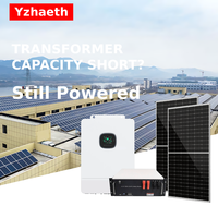 Système solaire hors réseau complet de 10 kW pour la maison, système hybride de stockage d'énergie solaire au sol de 5 kW, système de montage de panneaux solaires