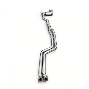 Tubo de Escape Catback para BMW 325i <span class=keywords><strong>325</strong></span> <span class=keywords><strong>Touring</strong></span> 2.5 N52 E91, Válvula de Escape 2005-2009, Sistema de Escape de Acero Inoxidable de 1.5 mm de Espesor - Product Image 5