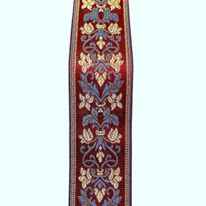 Pita Jacquard Etnik 6cm 100% Poliester dengan Pola Bunga untuk Pesta, Pakaian, Jepit Rambut & Proyek DIY - Product Image 5