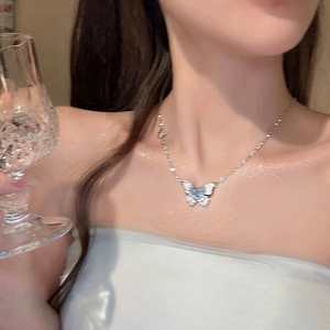 <span class=keywords><strong>Collier</strong></span> <span class=keywords><strong>de</strong></span> <span class=keywords><strong>perles</strong></span> <span class=keywords><strong>de</strong></span> luxe personnalisé à bas <span class=keywords><strong>prix</strong></span> 614, plaqué or 18 carats, acier inoxydable, cadeau féminin, pendentif tendance, chaîne <span class=keywords><strong>de</strong></span> bijoux pour femmes - Product Image 5