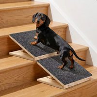 Novayapetix Hangzhou Escalier pour animaux de compagnie en bois, antidérapant, pliable, à angle réglable, pour l'escalade et l'aide à la mobilité des chiens