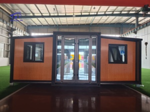 Maison préfabriquée en conteneur de 20 pieds, certifiée CE, avec panneaux sandwich en laine de roche - Product Image 6