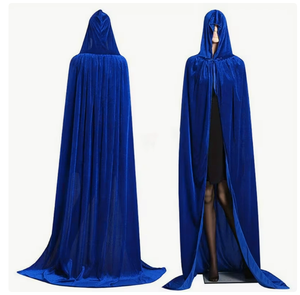 <span class=keywords><strong>Mantello</strong></span> di Halloween in Velluto per Adulti e Bambini, Costume da Cosplay, Grim Reaper, Vampiro, <span class=keywords><strong>Strega</strong></span>, Mago, Taglie 90 130 150 170 - Product Image 4