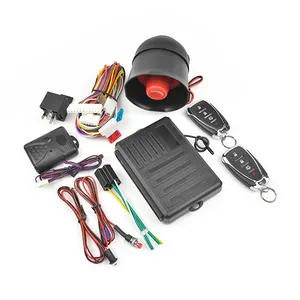 One way car alarm system easy install security alarm with keyless entry function