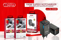Chargeur USB fiable Trend 100W, chargeur rapide 100W pour téléphones OnePlus, Apple, Samsung