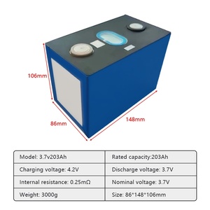 ระบบพลังงาน 3.7V 153ah แบตเตอรี่แบบแท่งปริซึม CATL ชาร์จได้ แบตเตอรี่ NCM NMC 180ah แบตเตอรี่ลิเธียมไอออน 3.7v - Product Image 3