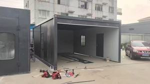 20 maisons conteneurs démontables de 40 pieds, type <span class=keywords><strong>garage</strong></span>/ferme ; Maisons conteneurs préfabriquées portables et faciles <span class=keywords><strong>à</strong></span> installer - Product Image 3