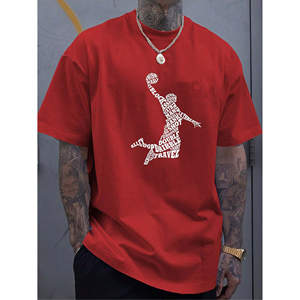 Camisetas <span class=keywords><strong>de</strong></span> Baloncesto Casuales Elegantes para Hombre, Tejidas, Deportivas, con Estampado <span class=keywords><strong>de</strong></span> <span class=keywords><strong>Slam</strong></span> <span class=keywords><strong>Dunk</strong></span>, Logotipo Personalizado, Venta al Por Mayor a Bajo Precio - Product Image 3