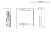 Pilote de servomoteur Ac haute Performance 0.75kw ASD275 Drive 220V pour machine d'équipement d'automatisation 750w/1000w Servo Motor Drive