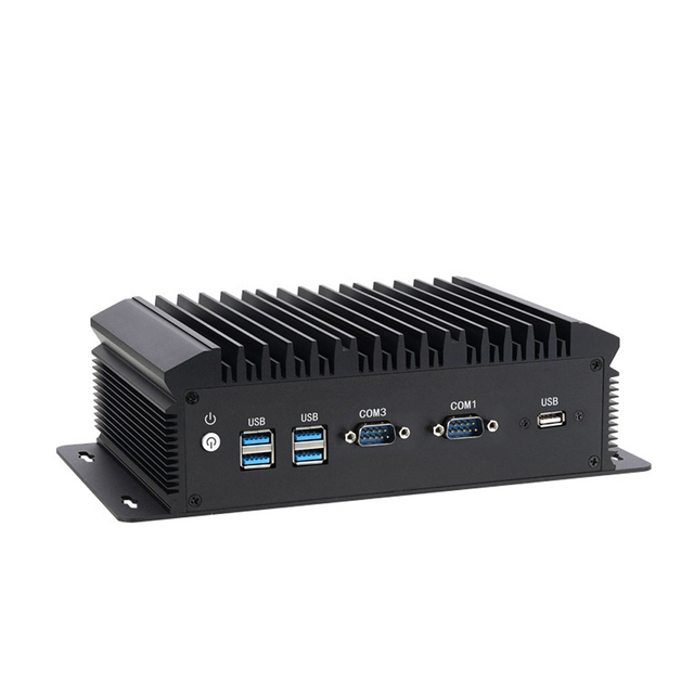 Intel Core I5 10210U Industrial NUC PC 2LAN 2HD 2COM Thin Client Desktop Barebone Host DDR4 Fanless Mini PCs Gaming Office Use