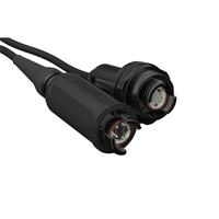 Connecteur de Cordon de Brassage Hybride Fibre Optique HXB 2/4/6 2Ch AWG16 AWG20 pour Bundle d'Extension, Connecteur Fibre Optique
