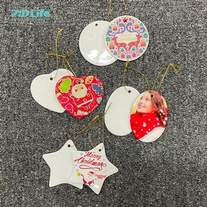 Araignée sécurité <span class=keywords><strong>de</strong></span> noël, Logo personnalisé, boule ronde à Sublimation, en céramique, arbre <span class=keywords><strong>de</strong></span> noël, ornement <span class=keywords><strong>de</strong></span> décoration, vierges en céramique, vente en gros - Product Image 5