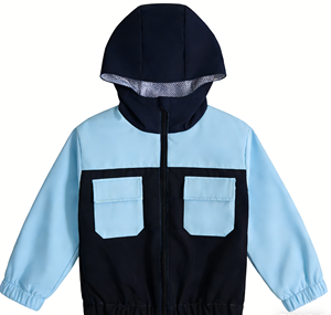 Veste d'hiver pour bébé sur mesure en gros, veste à manches longues pour garçon, vêtements d'extérieur avec fermeture éclair, <span class=keywords><strong>manteau</strong></span> pour garçon, coupe-vent bicolore - Product Image 5
