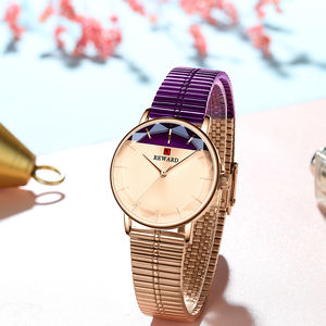 Reloj de cuarzo de recompensa para mujer, reloj de diseño especial para mujer, reloj de pulsera informal de moda para mujer, reloj de mano para mujer - Product Image 6