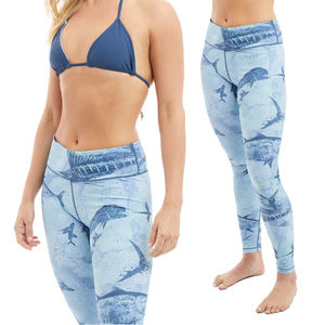 OEM Deport Leggins Pantalones de Yoga de cintura alta personalizados <span class=keywords><strong>Gimnasio</strong></span> Mujeres Pesca Entrenamiento Leggings sin costuras Ropa de fitness - Product Image 3
