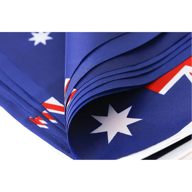 Décorations de Fête de haute qualité Drapeau D'intérieur/Extérieure Drapeaux Nationaux Personnalisés Australie Drapeau Australien