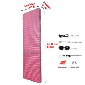 Tempat Tidur Terapi Seluruh Tubuh 6 kaki Terapi Cahaya Merah Panel Besar untuk Pereda Nyeri Kecantikan & Perawatan Pribadi Peralatan Terapi Fisik - Product Image 3