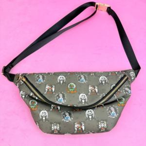 Riñonera Jumbo festiva con patrón personalizado aceptado, riñonera, riñonera para mujer, riñonera inspirada en el parque temático <span class=keywords><strong>de</strong></span> princesa femenina - Product Image 3