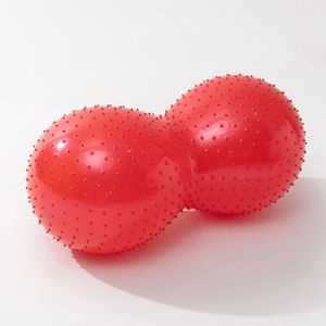 <span class=keywords><strong>Ballon</strong></span> de yoga en PVC en forme d'arachide - <span class=keywords><strong>Ballon</strong></span> de fitness Pilates pour l'entraînement de la stabilité, surface massante à picots, souple, durable, gonflable, pour exercices de <span class=keywords><strong>gym</strong></span> (90*45cm) - Product Image 4