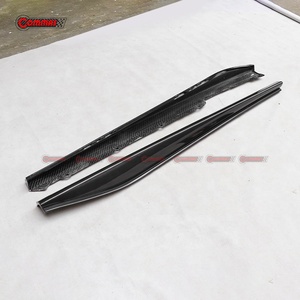สเกิร์ตข้างสำหรับ Ferrari 296 GTB แบบ OEM ผลิตจากคาร์บอนไฟเบอร์แห้ง อะไหล่ตกแต่งรถยนต์ - Product Image 6