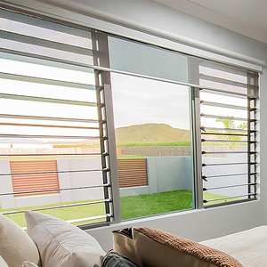 Nhôm kính cường lực <span class=keywords><strong>jalousie</strong></span> cửa sổ màn trập louver cửa sổ - Product Image 3