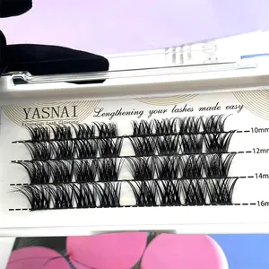 DIY Air Lash Segmented Extensions Colored Pre Cut Lashes Self Adhesive Lash Segments Long Lasting