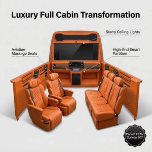 Kit Completo Interni Nuovo di Zecca per <span class=keywords><strong>Sprinter</strong></span>, Sedili, Pareti Laterali, Divisorio, Luci a Soffitto, Kit Carrozzeria AMG per Mercedes Benz <span class=keywords><strong>Sprinter</strong></span> <span class=keywords><strong>907</strong></span> - Product Image 1
