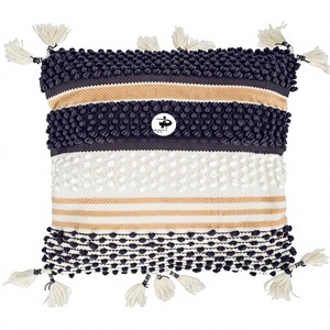 ITHL Luxury Hot Selling Decorative Boho Outdoor Cotton Cushion Cover Handwoven Decorative <b>Throw</b> Pillow Unique Boho Pillow Cover - Product Image 1