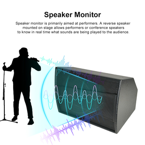 Neue 12-Zoll Professionelle Passive Lautsprecher, Bodenmonitor-<span class=keywords><strong>Box</strong></span>, Aktives Monitoring-Soundsystem, Audio-Studio-Bühnenmonitor-Lautsprecher - Product Image 4