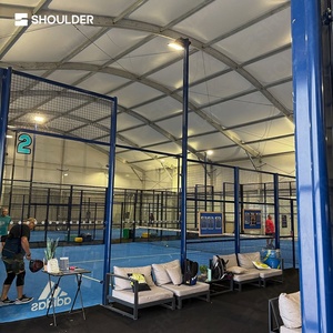 Carpa Deportiva Arcum para Cancha de Pádel, Techo de PVC Personalizado para Exteriores, Carpa Deportiva con <span class=keywords><strong>Arco</strong></span> de Aluminio para Pickleball, Baloncesto, Bádminton - Product Image 5