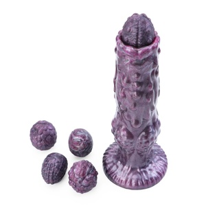 NNSX 7 Inches Ovipositor <b>Dildo</b> Hollow Cock Sheath Egg Laying Sex Toys Vagina Anal <b>Dildo</b> Ovipositor Monster alien Sex Toys - Product Image 6