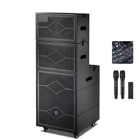 Équipement audio professionnel pour intérieur et extérieur, système de sonorisation Line Array haute puissance de 15 pouces, haut-parleur en bouleau pour 5.1