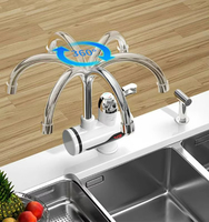 Robinet de douche électrique à affichage LED 3000W au design moderne Vente en gros Chauffe-eau à chauffage rapide pour salle de bain et cuisine