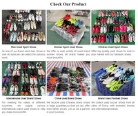 Chaussures d'occasion en gros à prix réduits pour femmes, marques chinoises, lots mixtes en balles provenant d'Europe, vente de chaussures usagées USA, Zapatos Usados