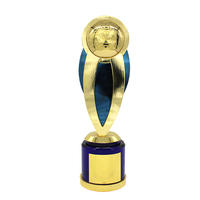 Nouvelle conception de médaille sportive, trophée en métal plaqué or personnalisé avec moulage sous pression pour compétition de championnat