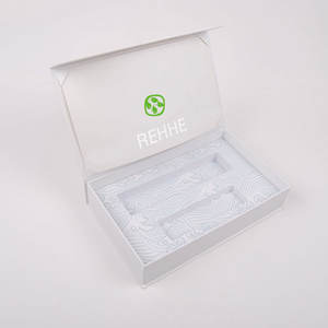Caja de embalaje personalizada de lujo, instrumento de belleza cosmética, masajeador facial, caja de Color - Product Image 3